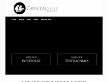 Tablet Screenshot of crystalshipproductions.com